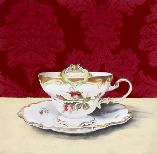 Christine Neuerburg - Besuch zum Tee