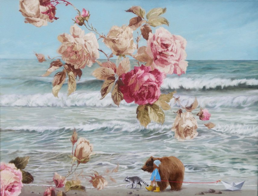 Christine Neuerburg - Der Strandspaziergang